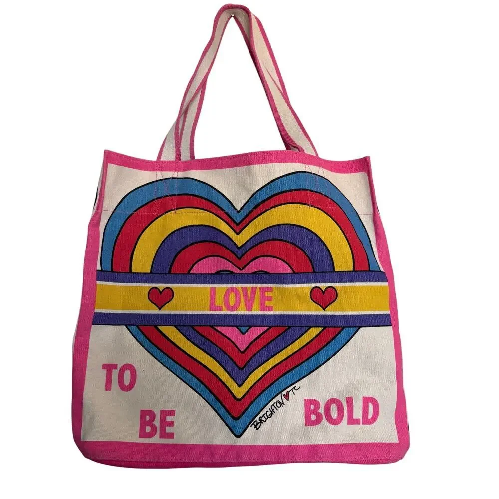 Brighton Multicolor Heart Tote Bag - Picture 3 of 8